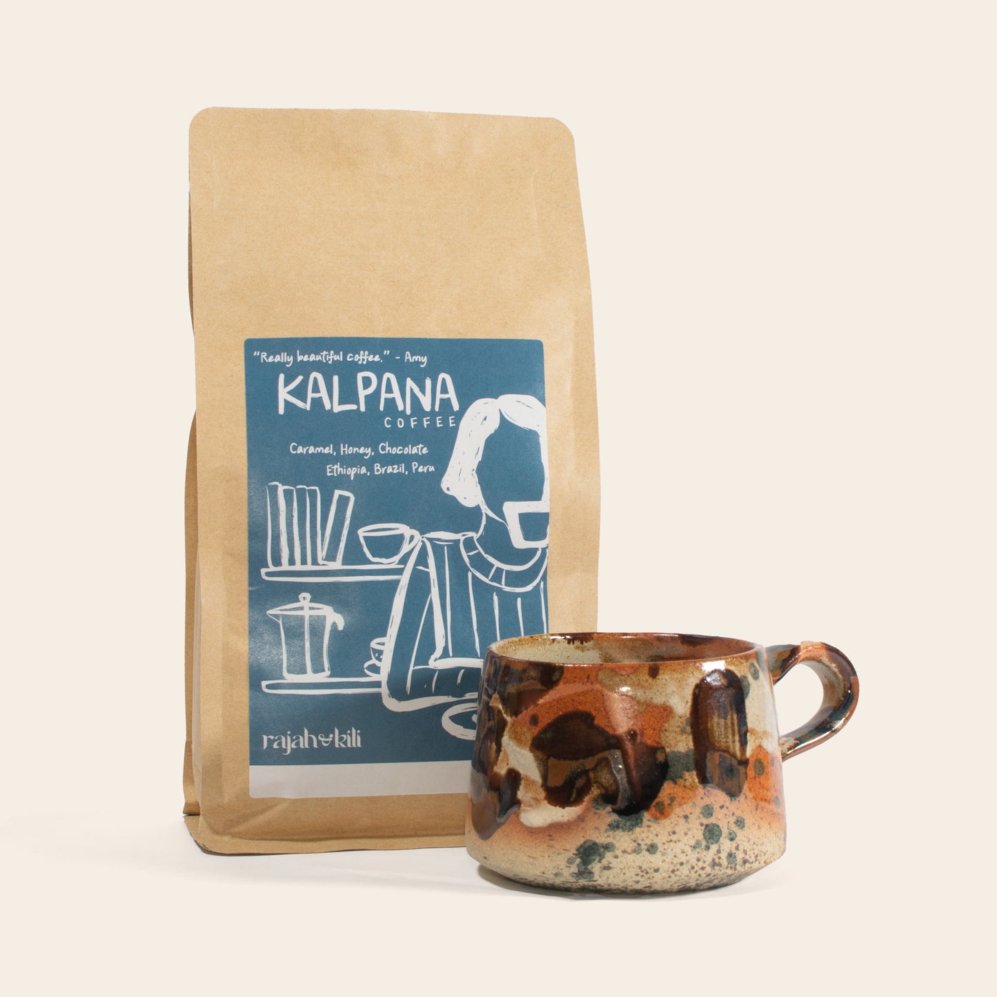 Rust Mug by Aimie Whiting