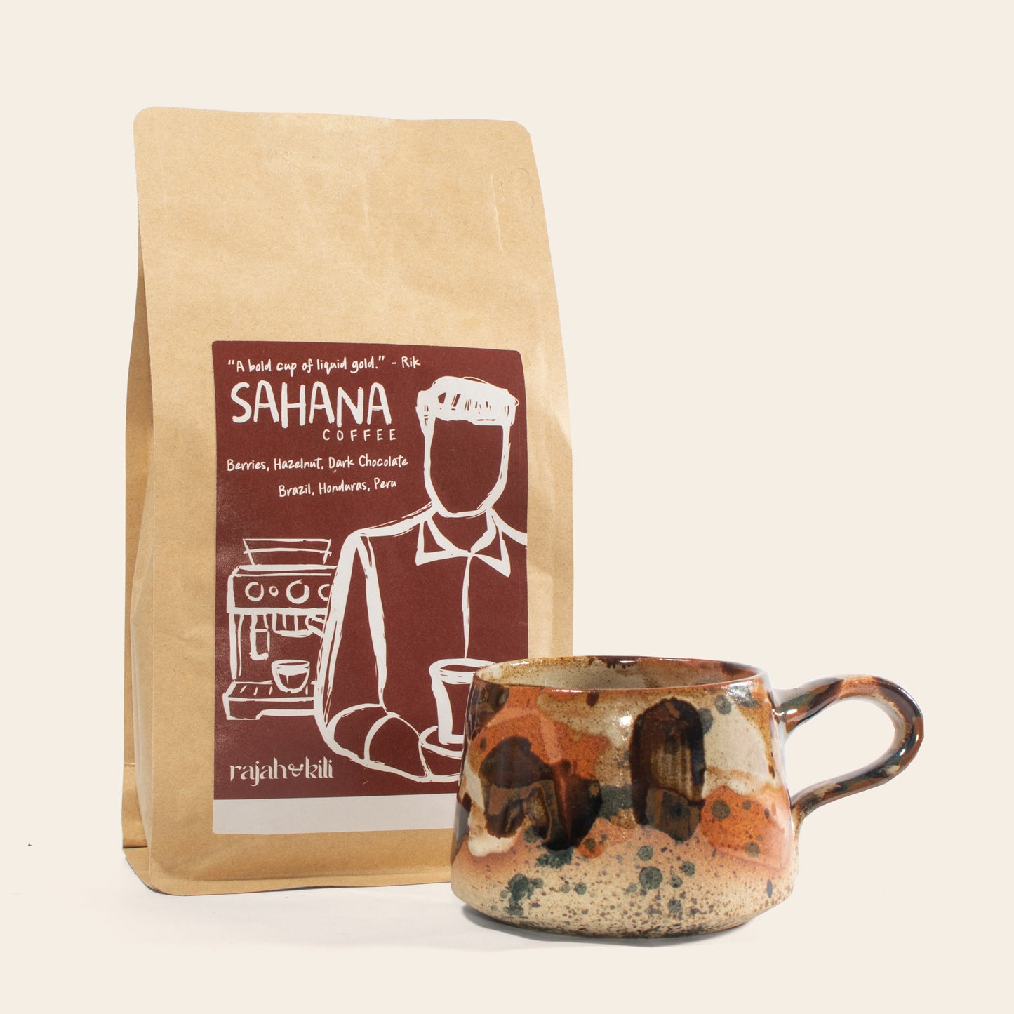 Rust Mug by Aimie Whiting